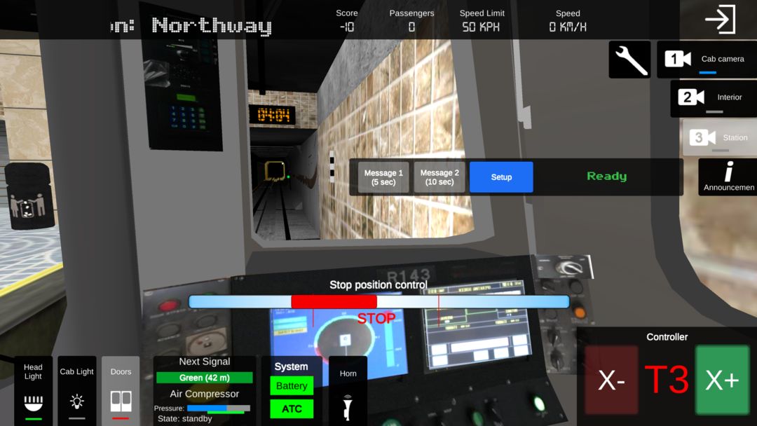 AG Subway Simulator Unlimited ภาพหน้าจอเกม