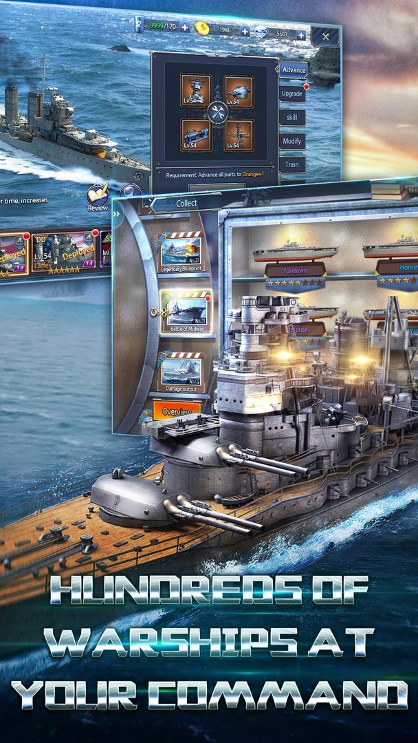Fleet Command II: Naval Blitz ภาพหน้าจอเกม