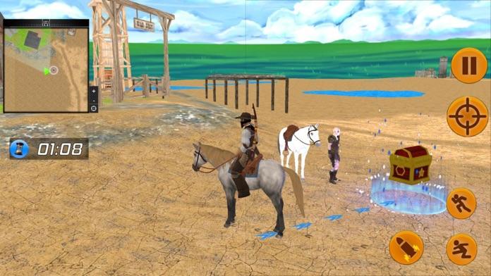 Cuplikan Layar Game Cowboy Simulator Western Fight