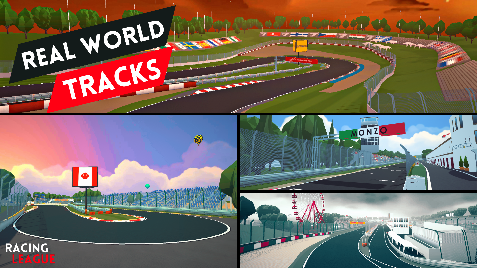 Screenshot of Racing League: 3D Race Offline