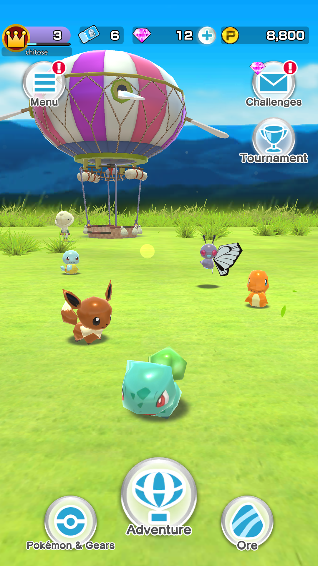 Screenshot 1 of Pokemon Rumble Rush 
