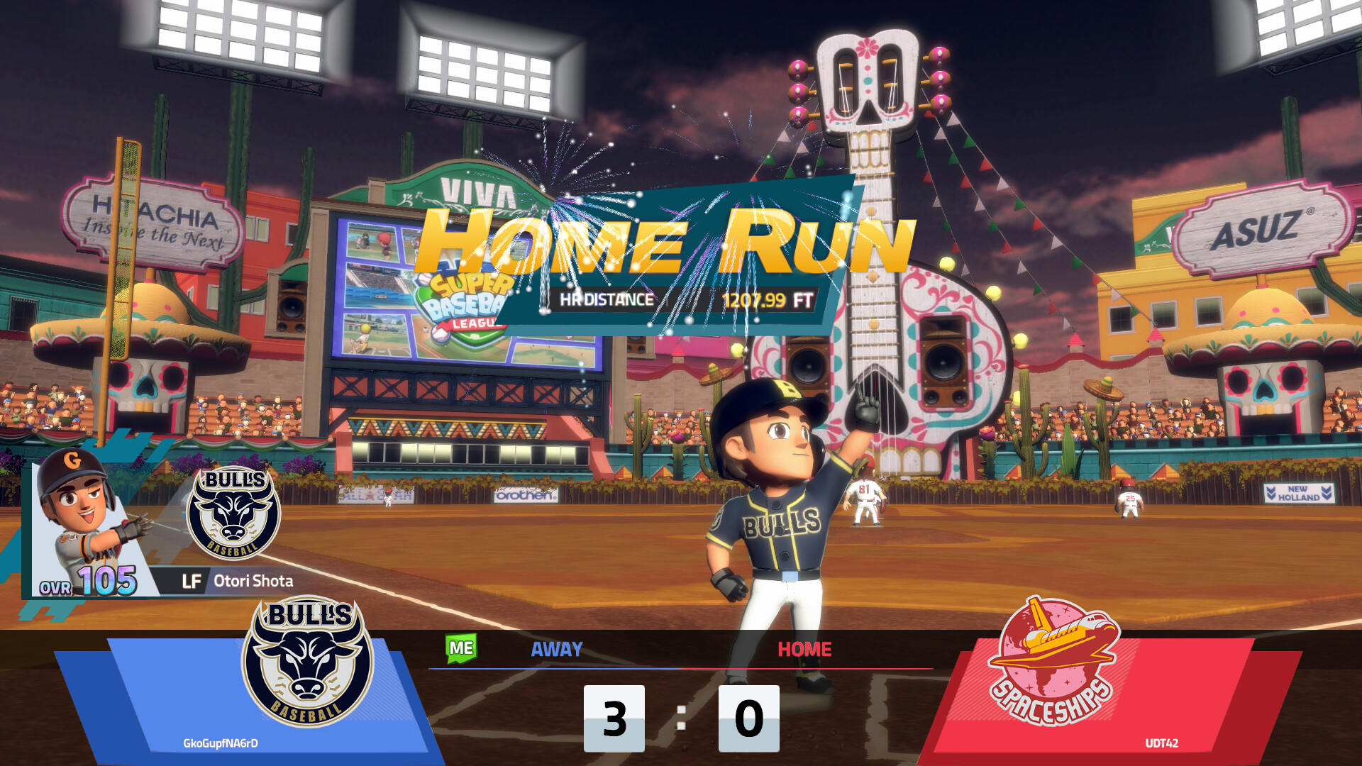 World League Baseball Game Screenshot