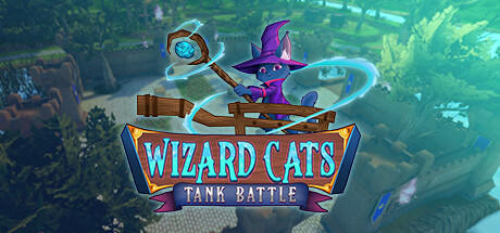 Banner of Wizard Cats Tank Battle 