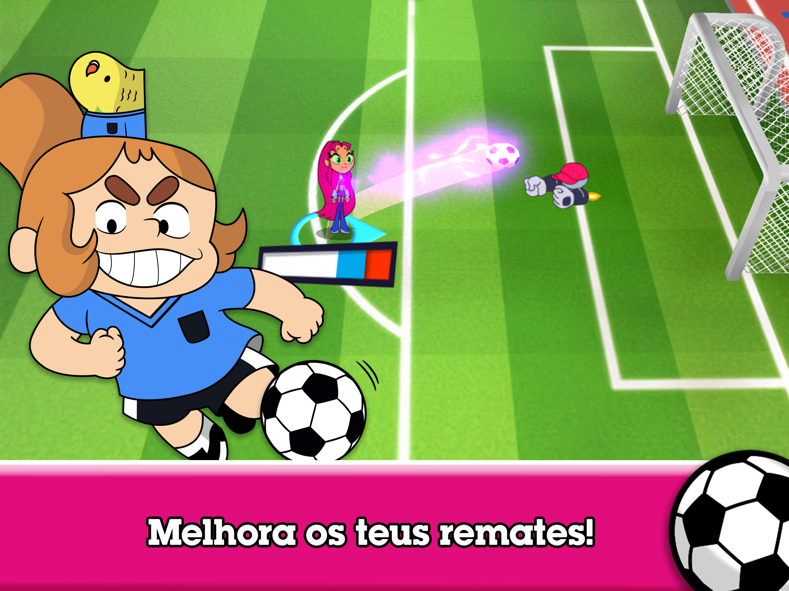 Os desenhos animados também jogam à bola na Liga Toon - Apps