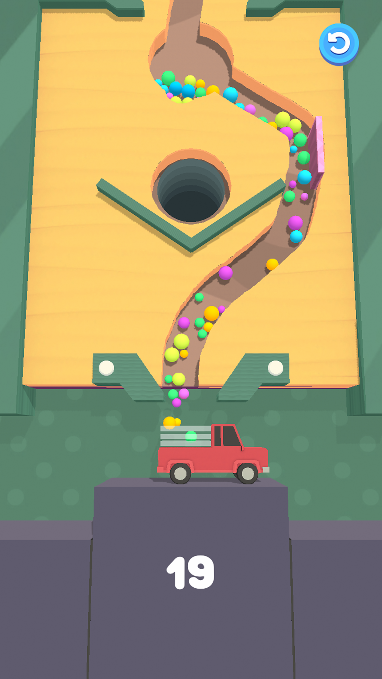 Screenshot of Sand Balls - Puzzle Game