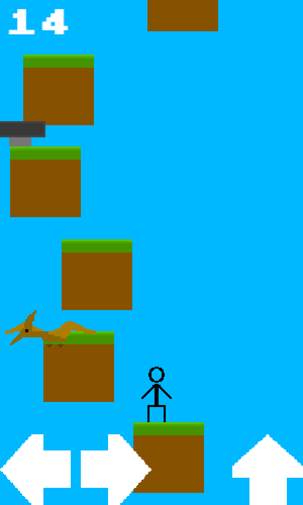 Parkour With Dinosaurs Classic 게임 스크린샷