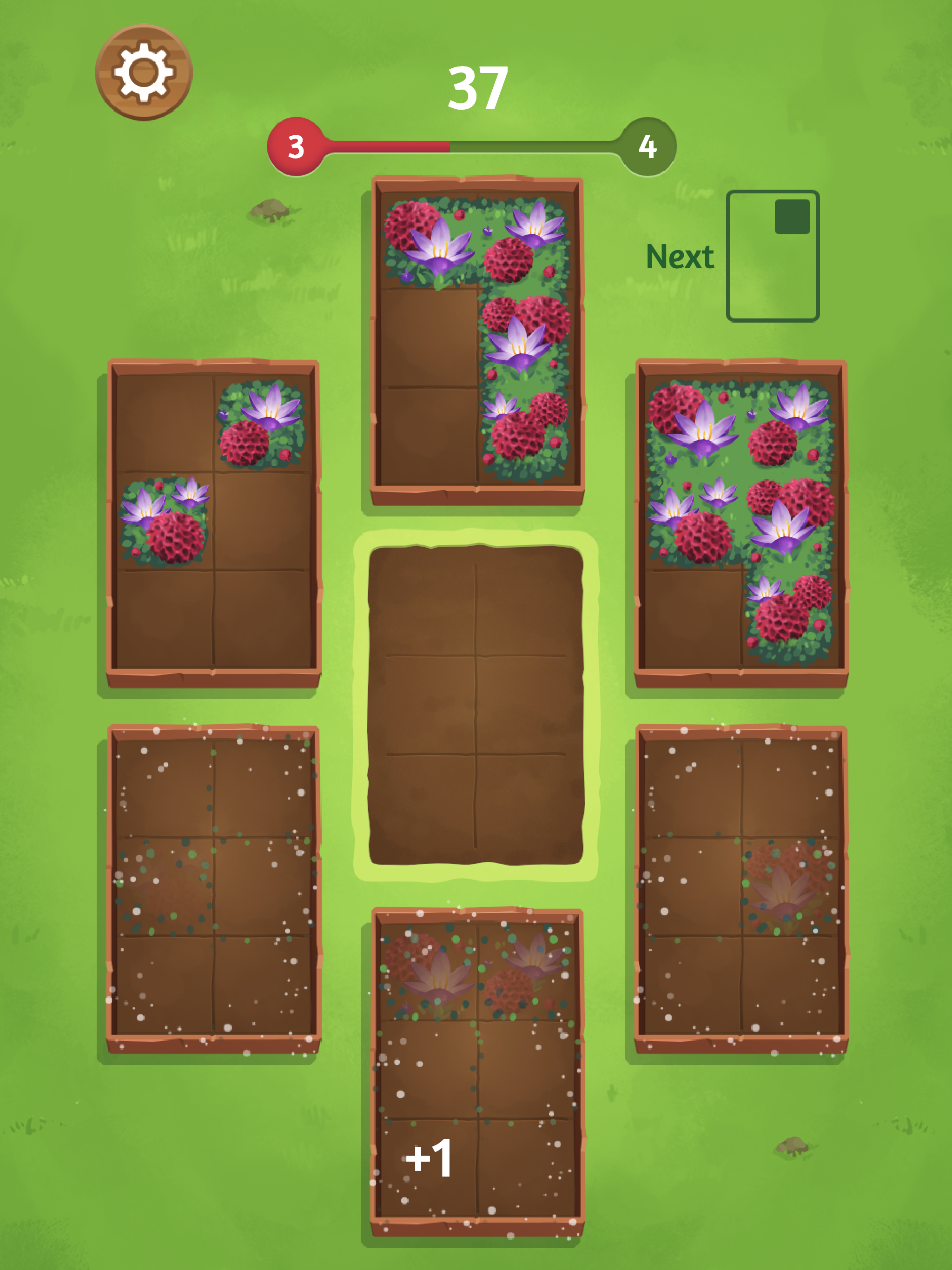 Garden Plan - Flower Planting Puzzle Game Screenshot