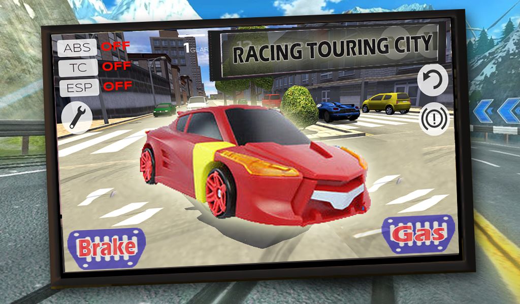 Adventure Of Turning Mecard Racing Game screenshot game