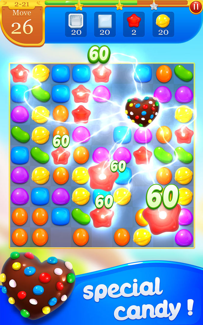 Candy Bomb screenshot game