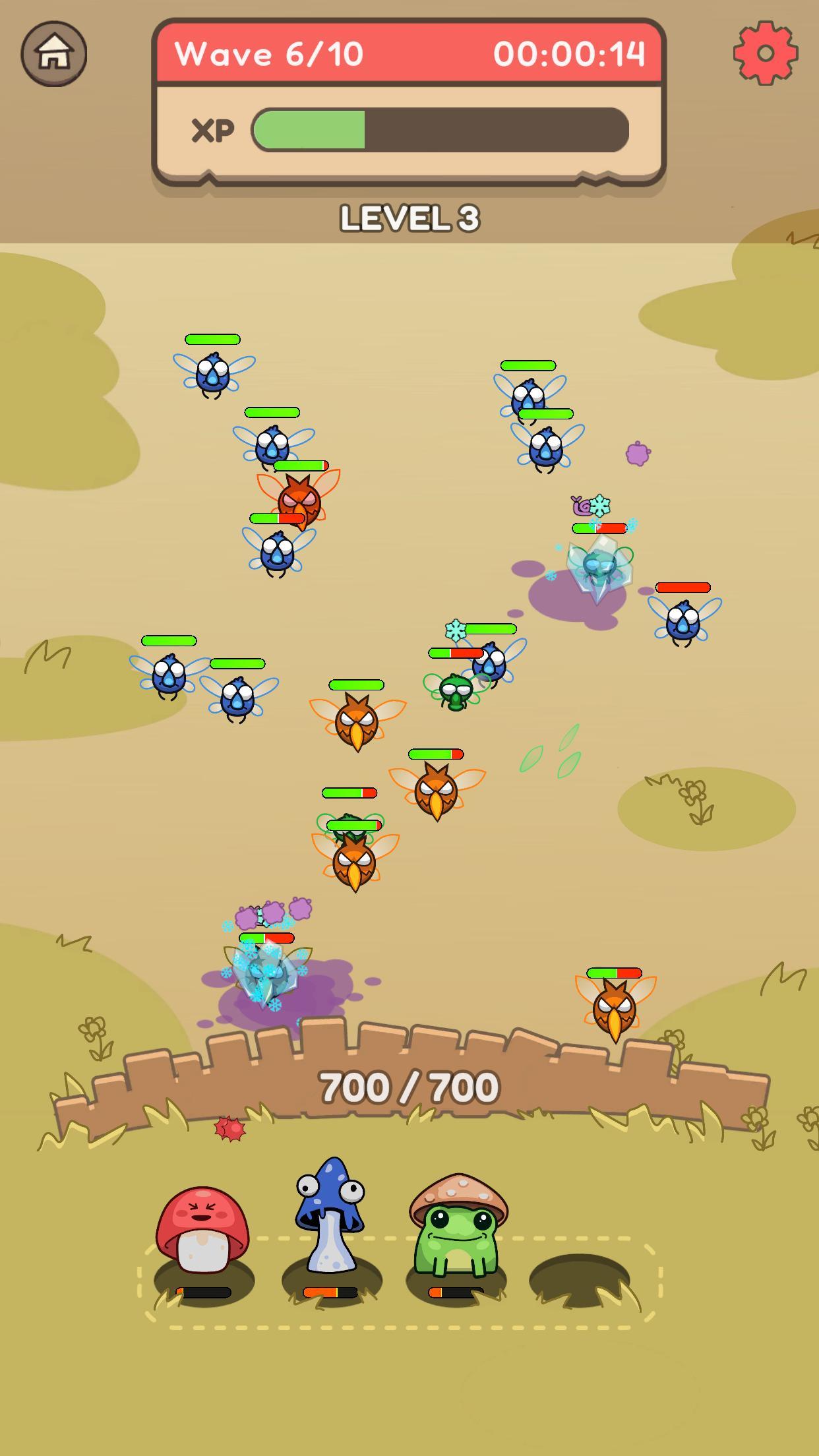 Bug Battle 게임 스크린샷