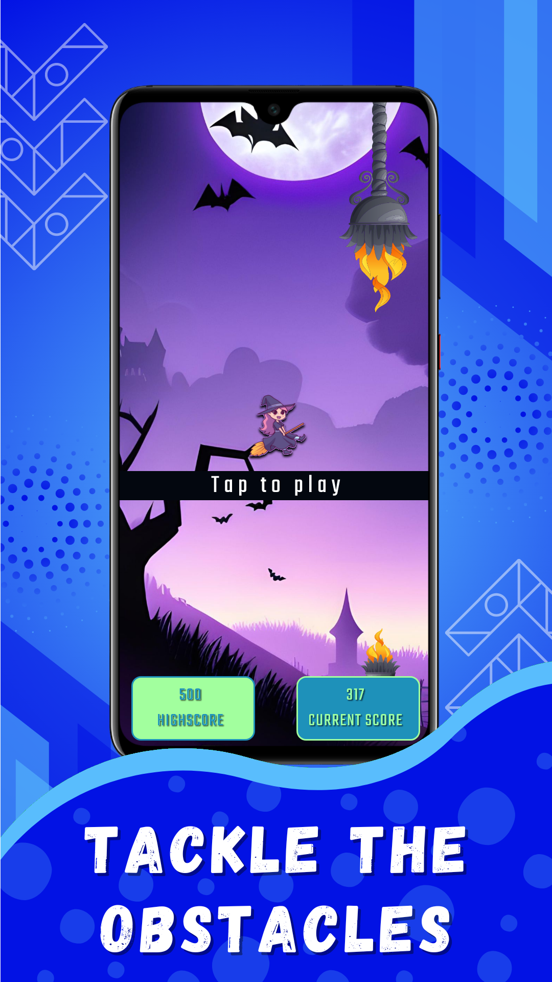 Bingo Spooky Flappy Game Screenshot