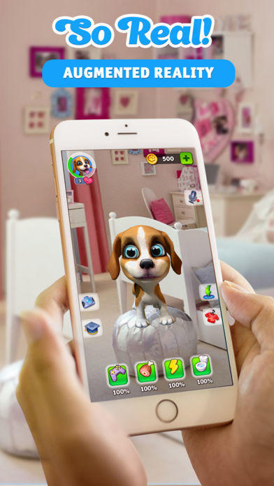 Screenshot 1 of Pocket: Мой виртуальный щенок Lite 