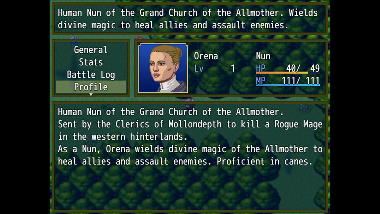 Screenshot of The Harrowed