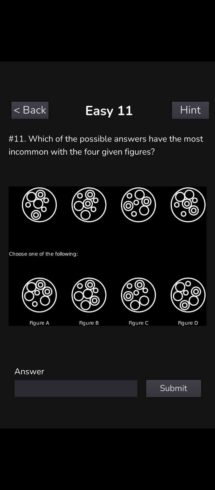 Screenshot of Reasoning Riddles