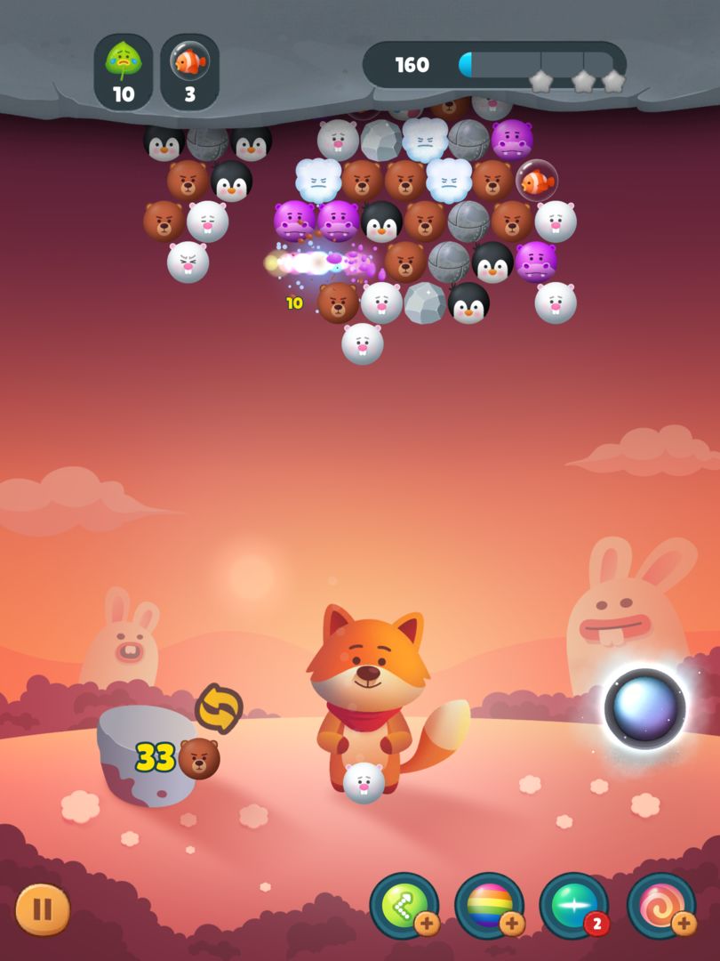 Screenshot of Bubble Shooter 2 Adventure : Match 3 Puzzle Game