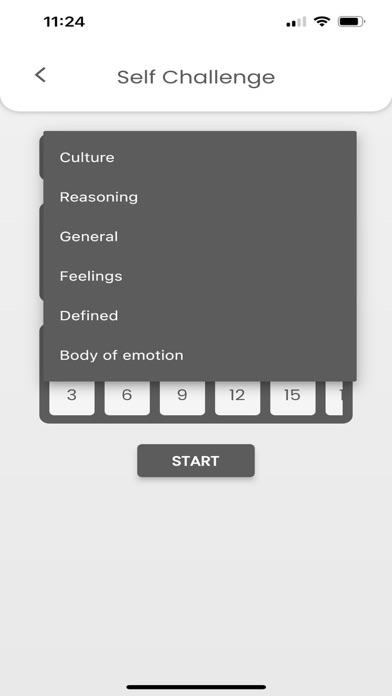 Feeling Quiz Game Screenshot
