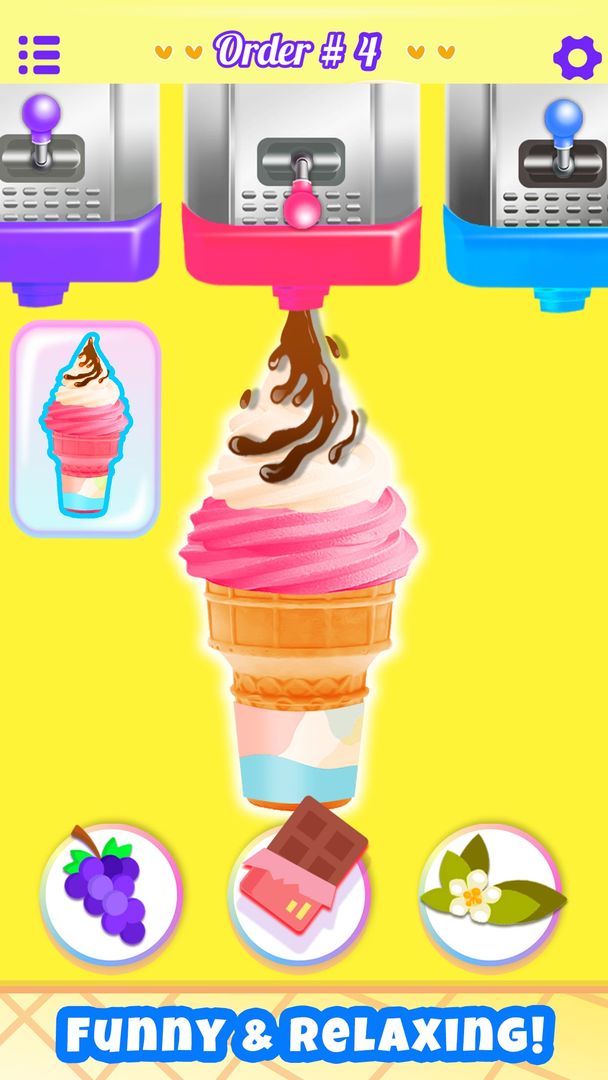 Screenshot of Ice Cream: Food Cooking Games