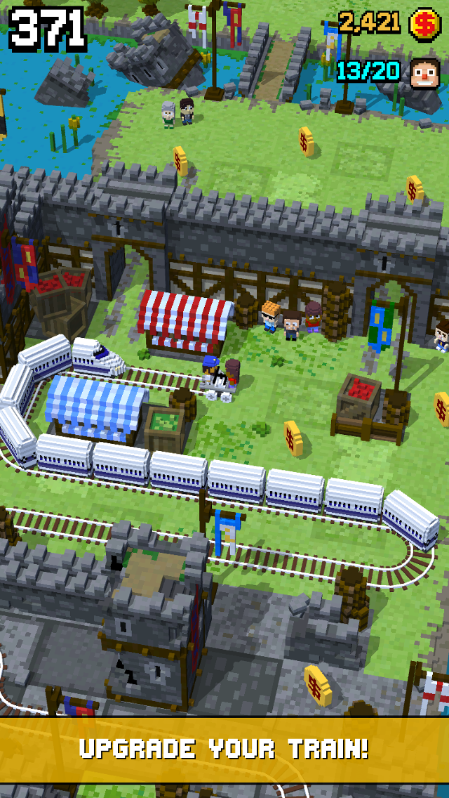 Tracky Train Game Screenshot