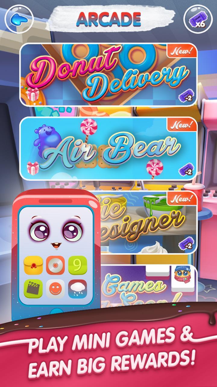 Cookie Swirl World Game Screenshot