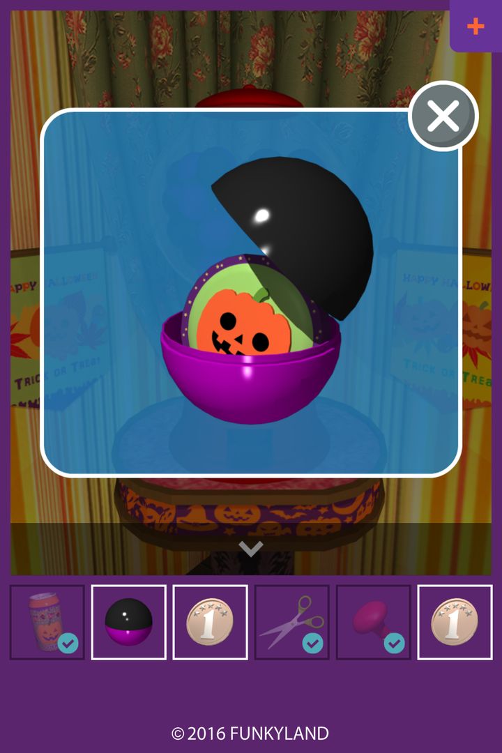 Screenshot of Escape a Halloween Candy Shop