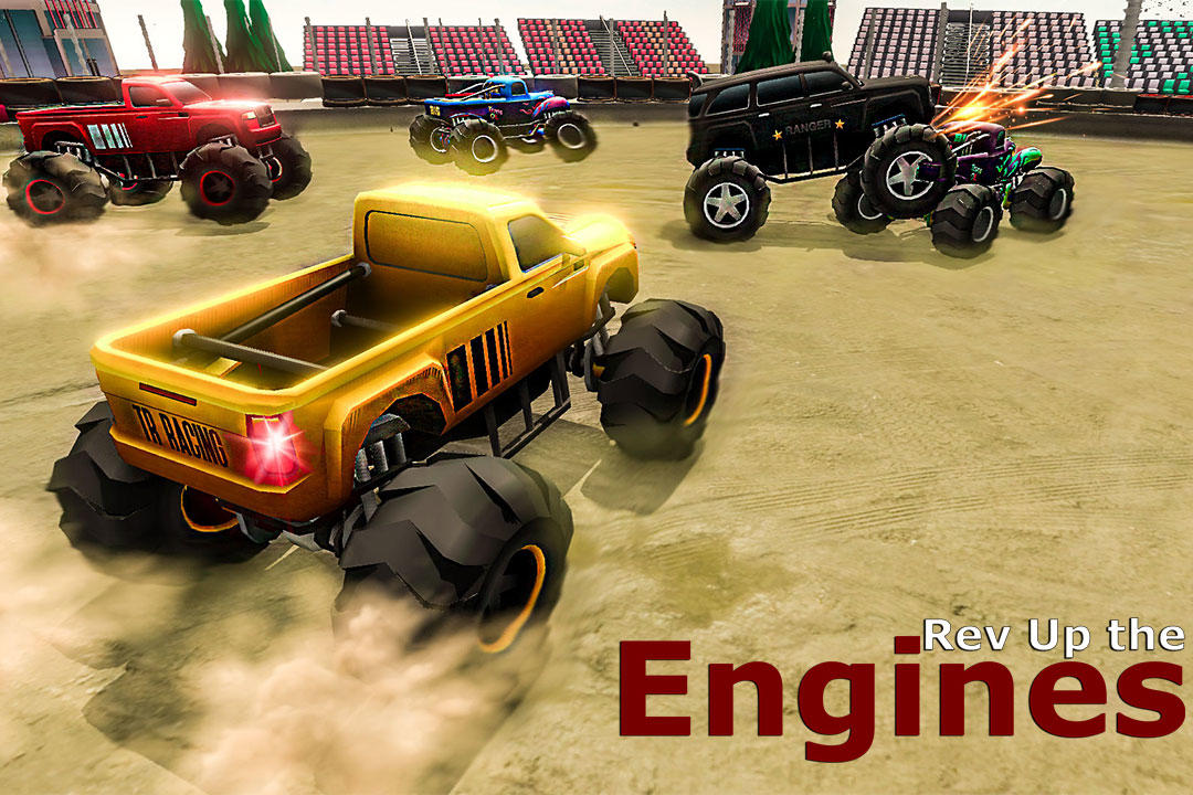 Captura de Tela do Jogo Demolition Derby-Monster Truck