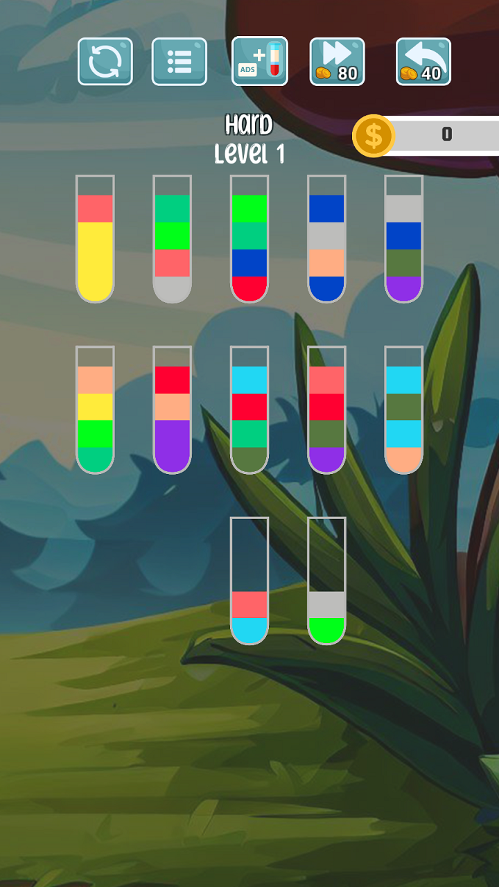 Water Sort Game - 4000+ Levels Game Screenshot