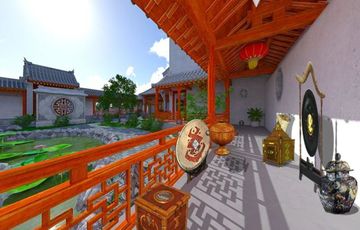 Escape Game Studio - Chinese Residence Game Screenshot