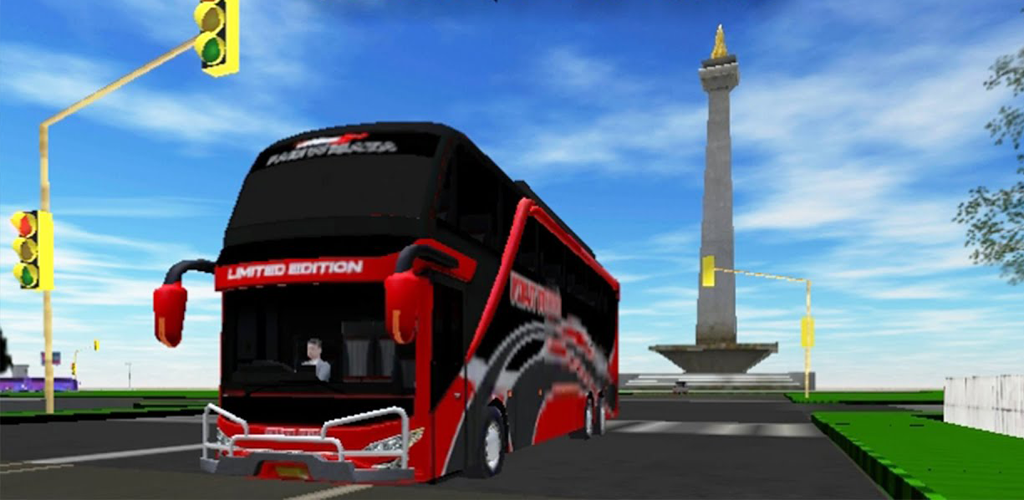 Screenshot of the video of Bus Basuri Simulator Nusantara