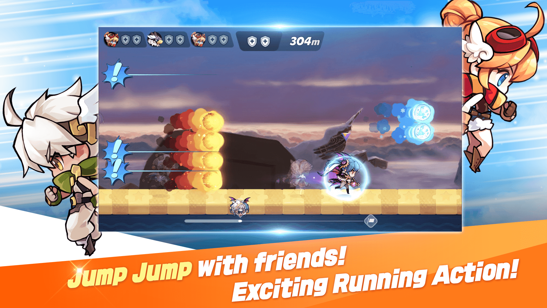 WIND runner Game Screenshot