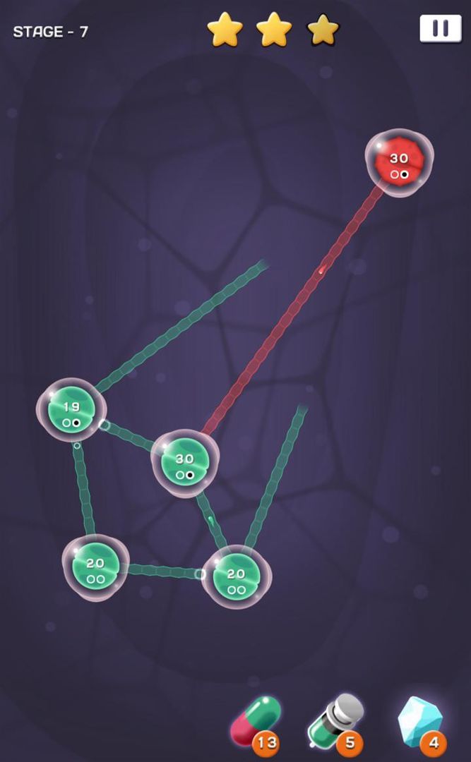 Screenshot of Cell Expansion Wars