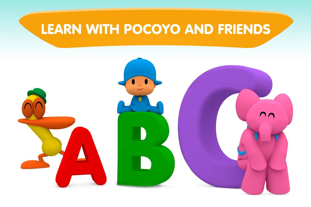 Screenshot of Pocoyo Alphabet: ABC Learning