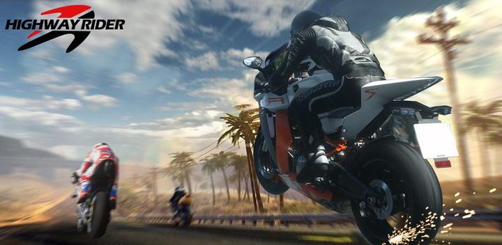 Banner of Highway Rider- Furious moto speed racing game 3.1.0