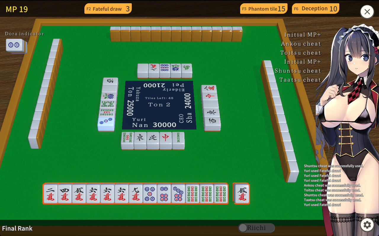 Screenshot of Illegal Mahjong