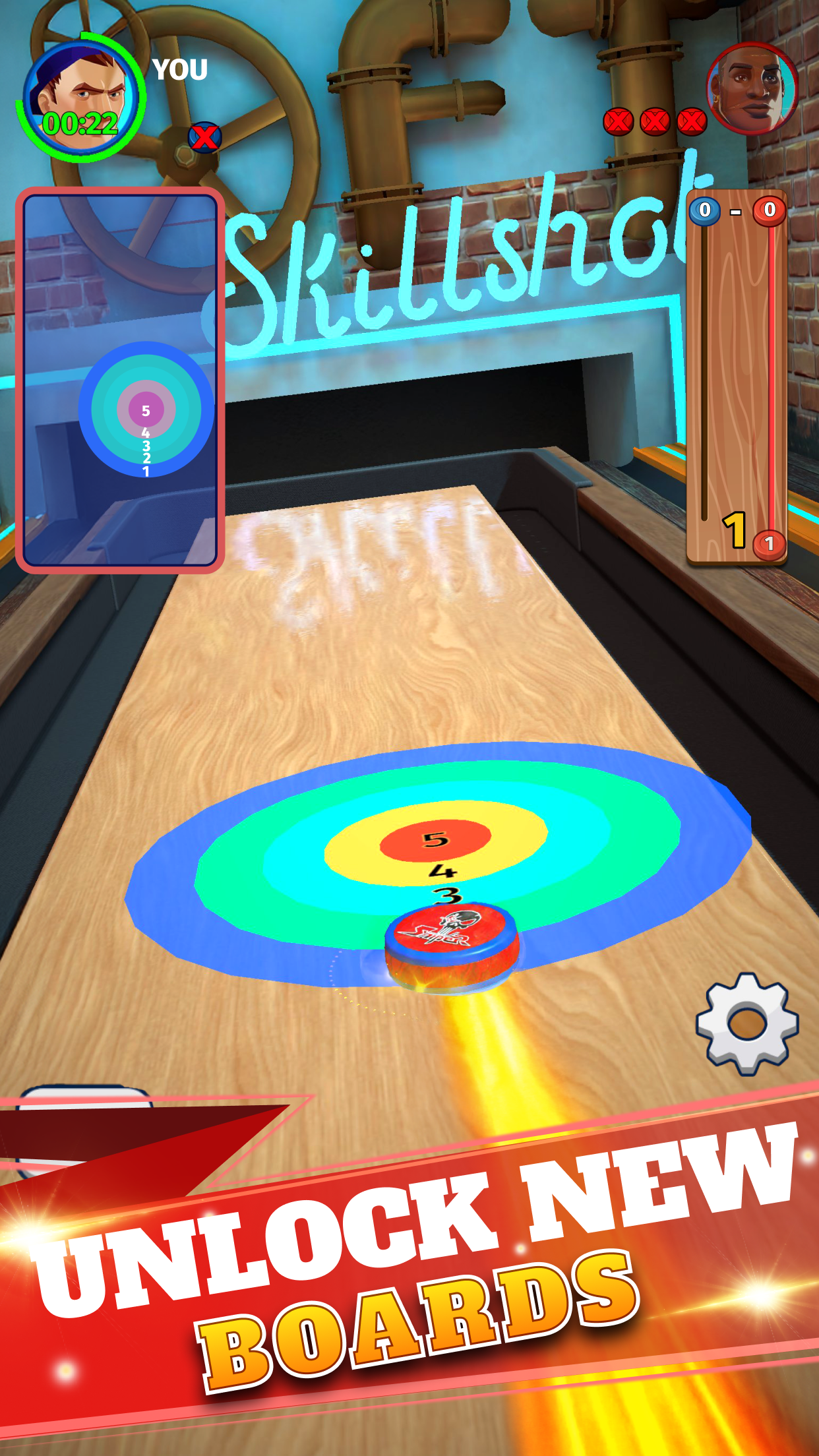 Shuffleboard Club: PvP Arena ภาพหน้าจอเกม
