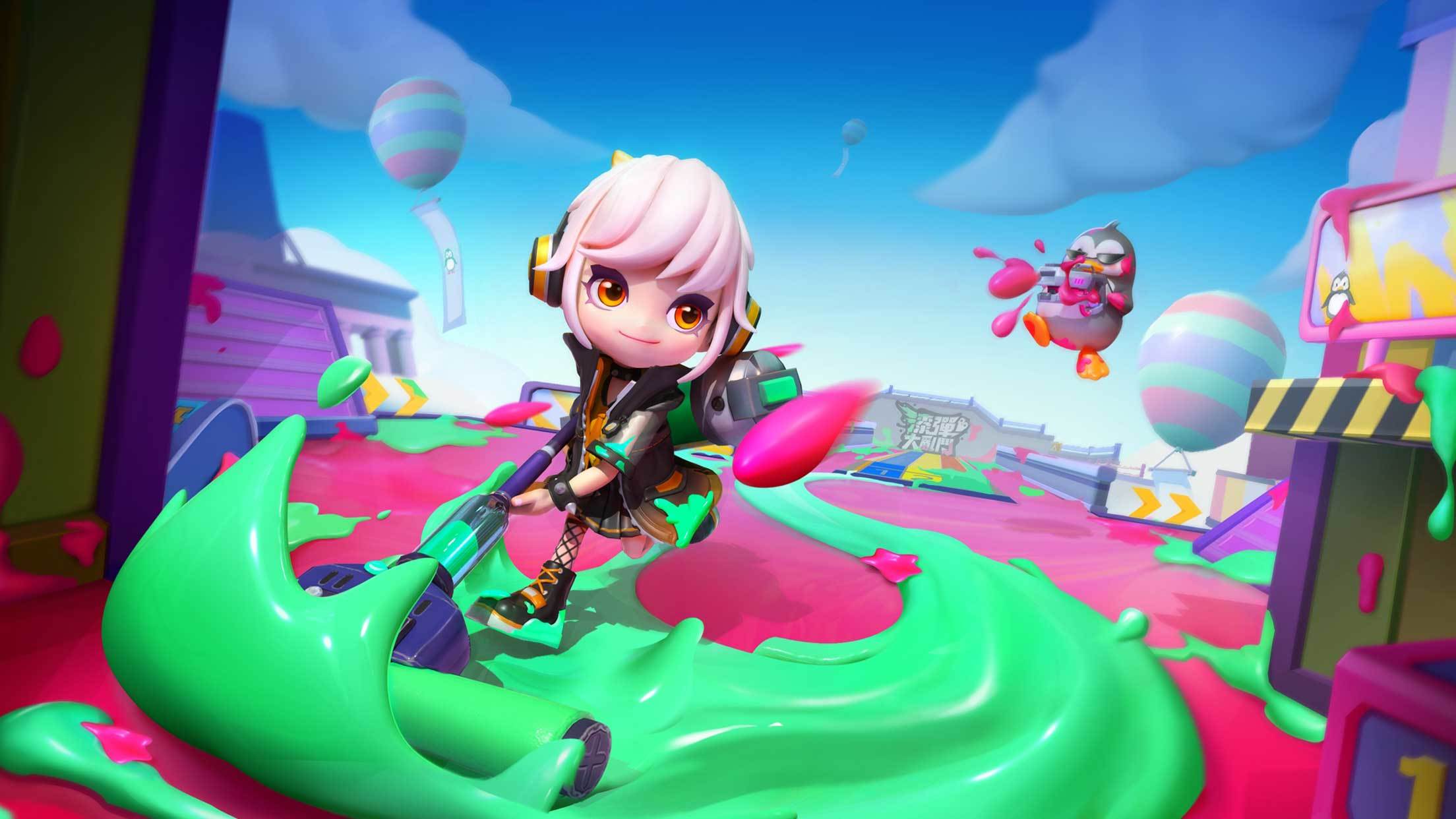 Screenshot of 漆彈大亂鬥