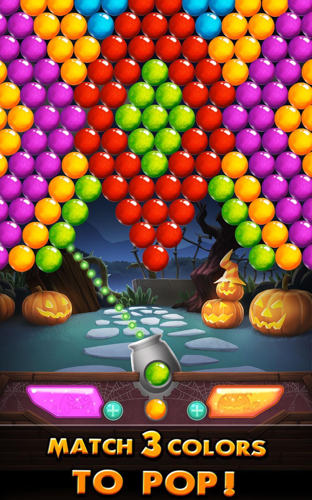 Bubble Halloween Game Screenshot