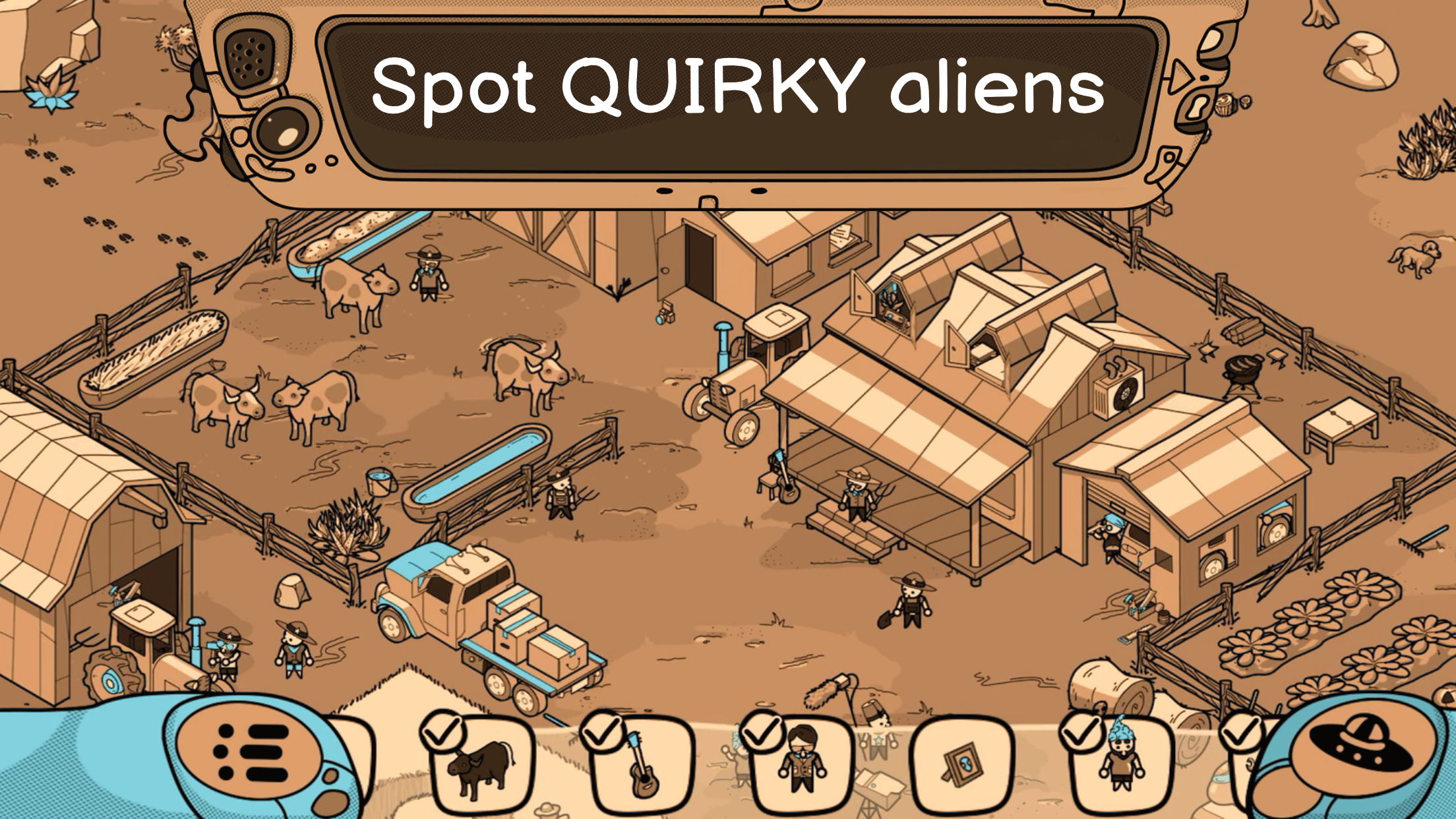 Looking for Aliens Game Screenshot