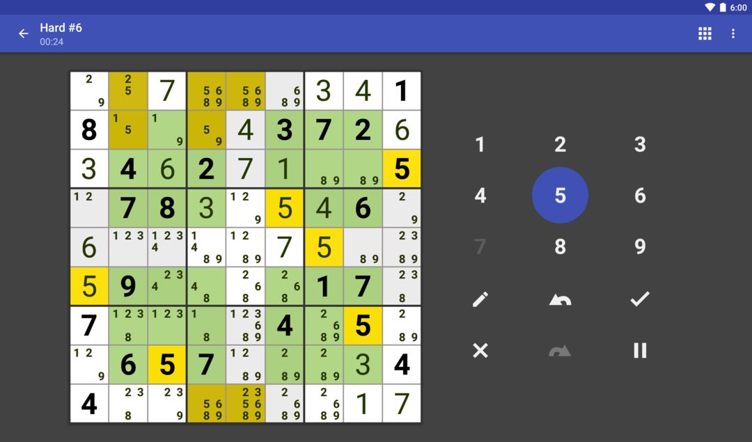 Screenshot of Andoku Sudoku 3