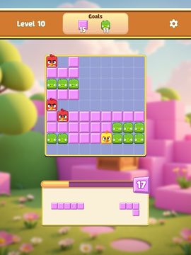 Angry Birds Block Quest Game Screenshot