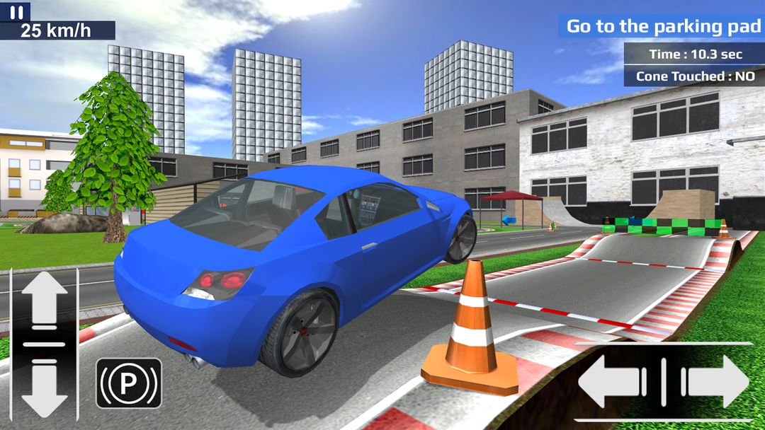 자동차 운전 시뮬레이터 게임 스크린 샷