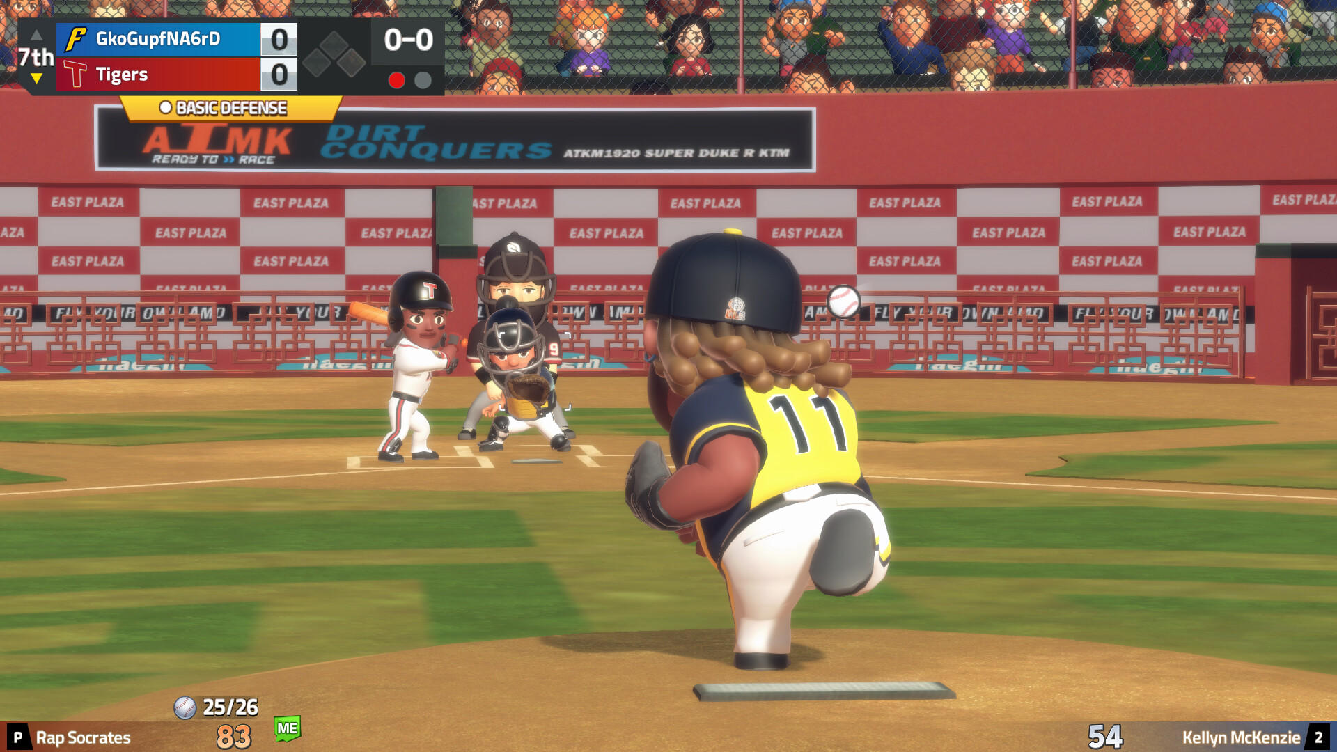 World League Baseball Game Screenshot