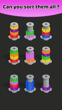 Chain Sort - puzzle Games ภาพหน้าจอเกม