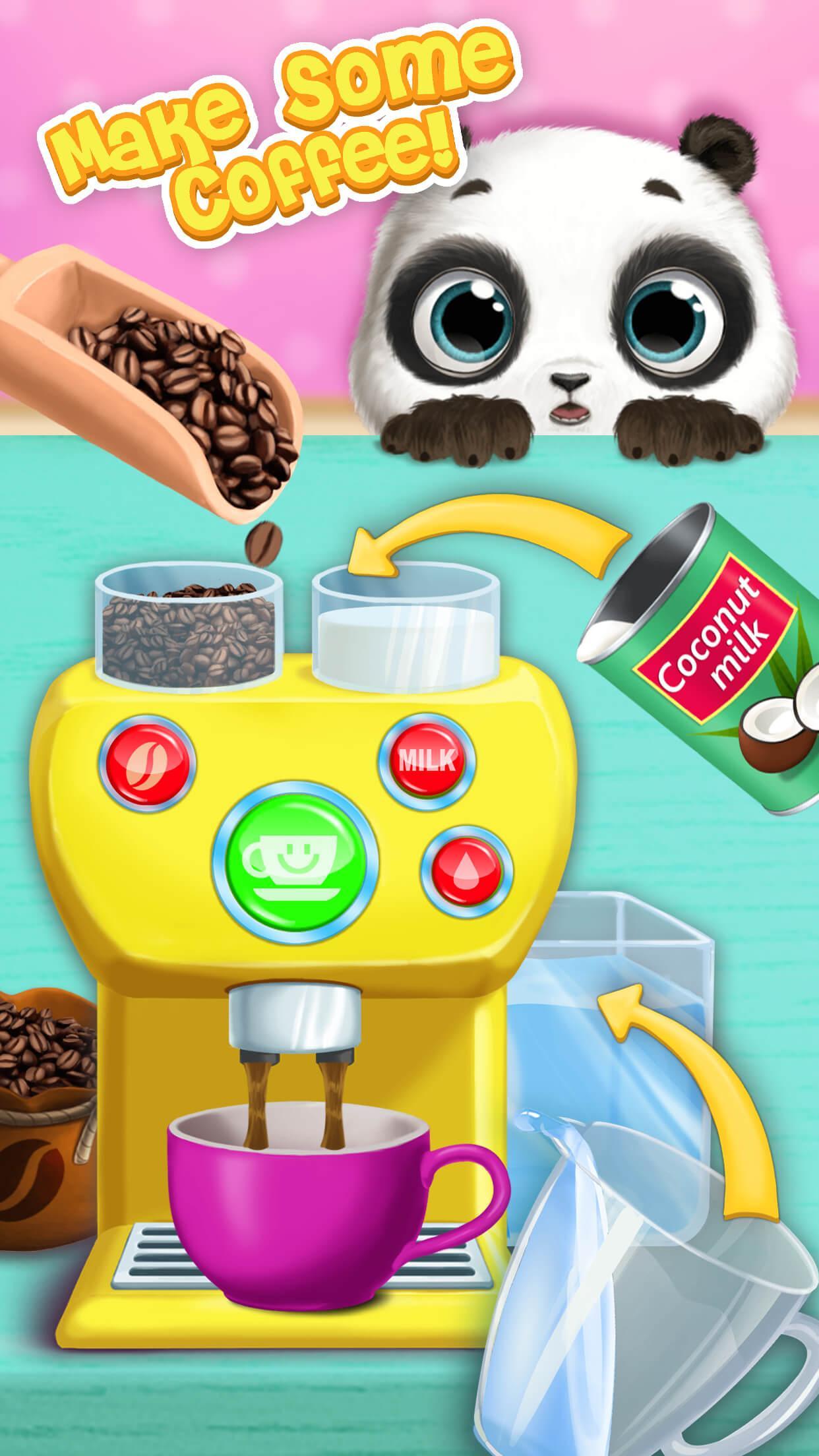 Panda Lu Baby Bear City Game Screenshot