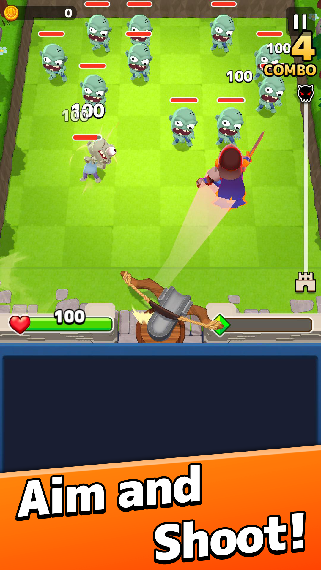 Merge Shooter Game Screenshot