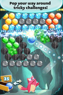 Bubble Mania Spring Flowers ภาพหน้าจอเกม