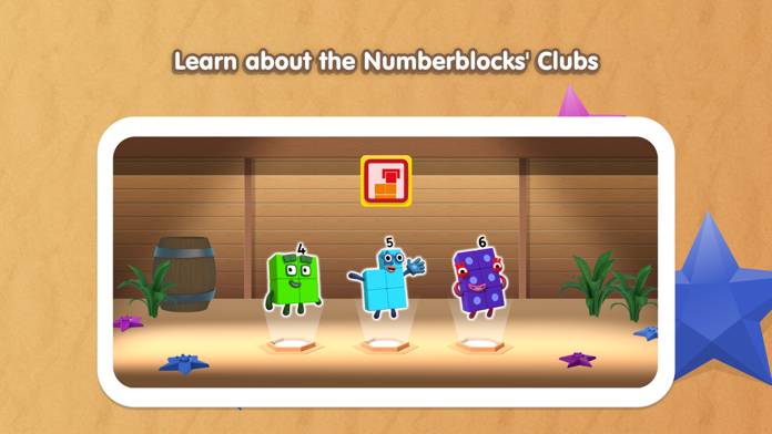 Screenshot of Numberblocks Treasure Hunt