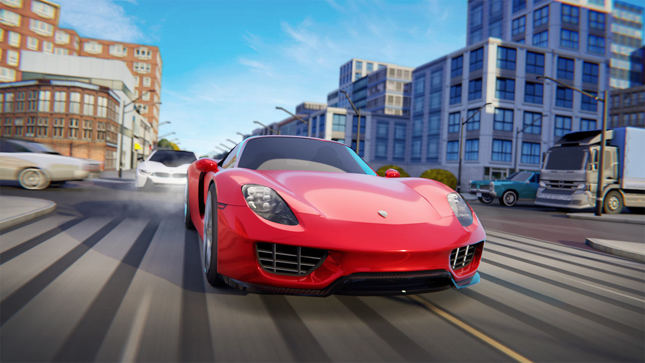 スピードを求めてドライブ ゲームのスクリーンショット