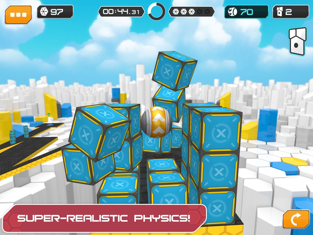 Screenshot of GyroSphere Trials
