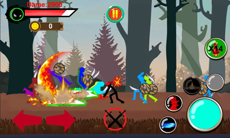 Stickman Slayer ゲームのスクリーンショット
