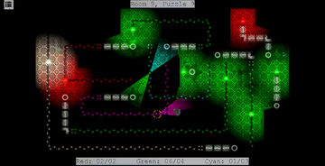 Tesla's Puzzles of Lights Game Screenshot